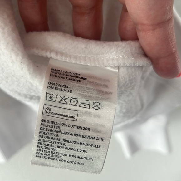 Disney H&M Mickey Embroidered Crewneck - XL - Picture 4 of 5